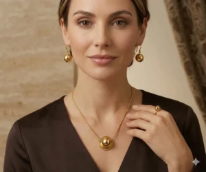 Aesthetic jewellery set